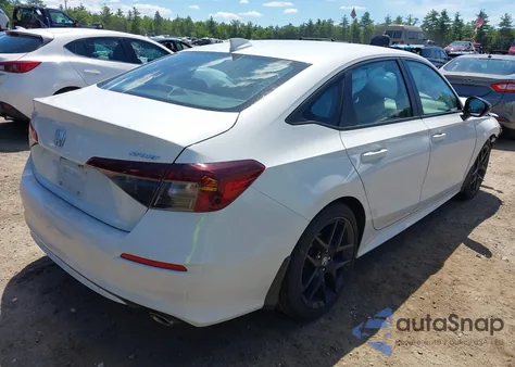 2025 Honda Civic Sport from USA, damaged, VIN 2HGFE2F57SH513207